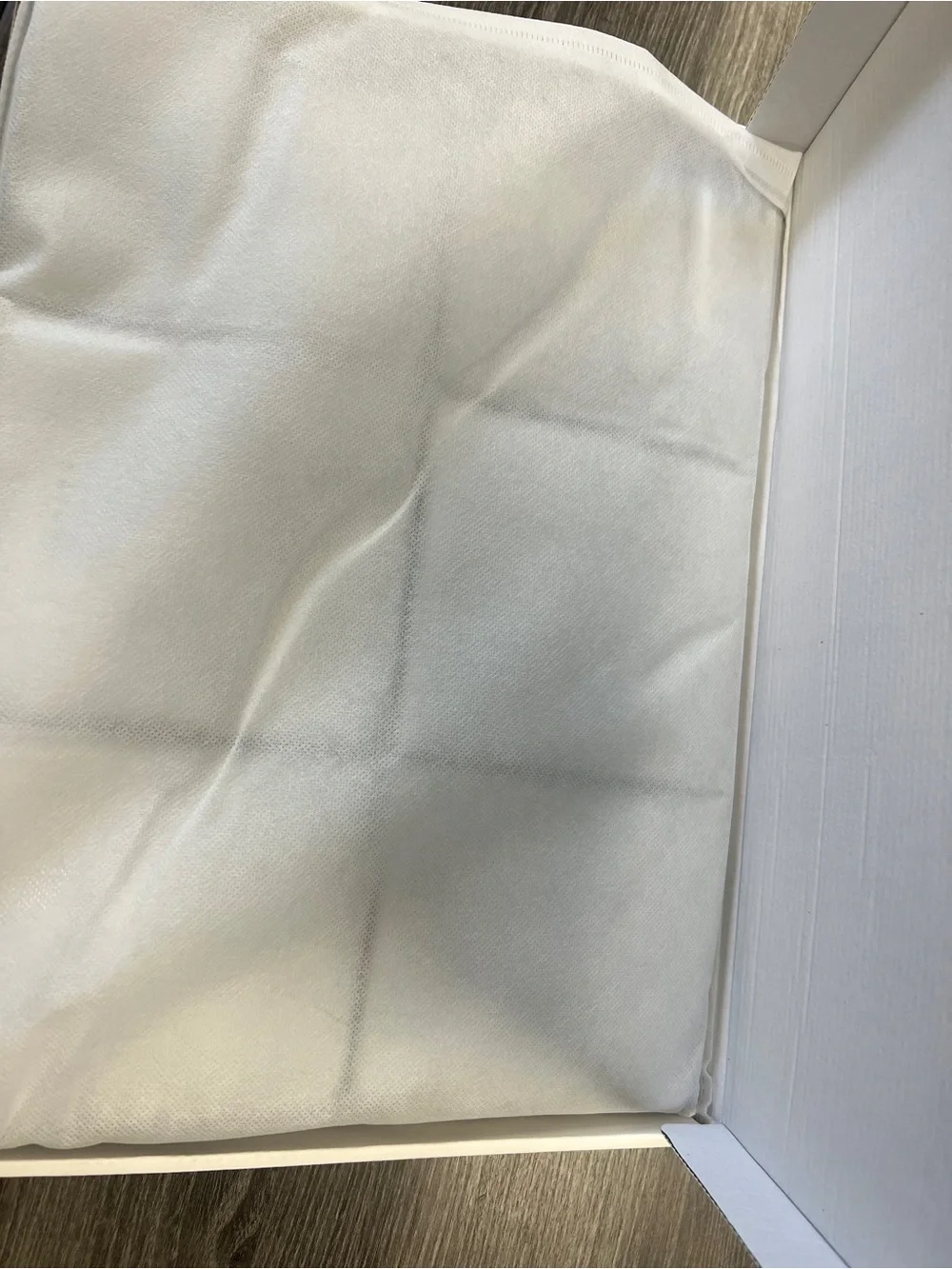 Metallic Silver Padded Computer Cover/ Magnetic Closure top Bag